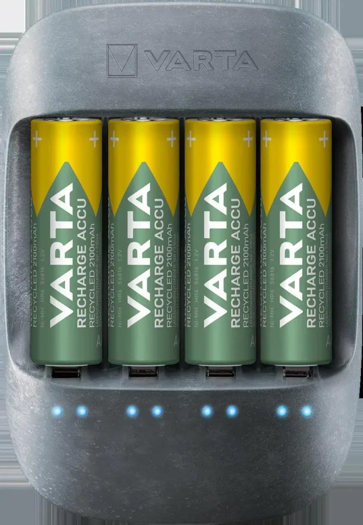 Ladegerät Eco Charger mit USB Ladeausgang für 1 - 4 AA oder AAA Akkus
