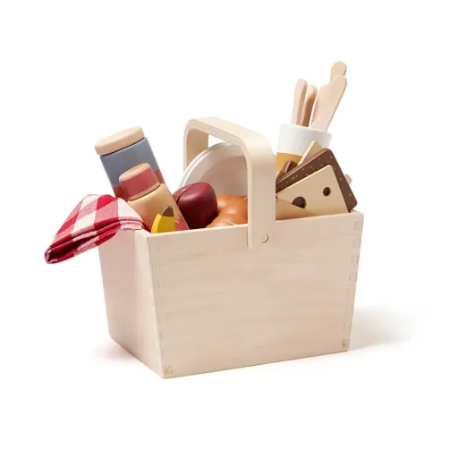Kids Concept Kinder Spielzeug Picknick-Set Holz