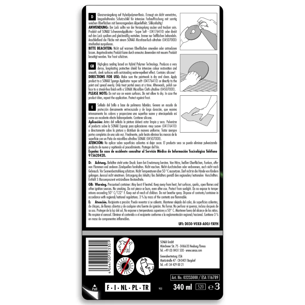 PROFILINE Polymer Net Shield 340 ml
