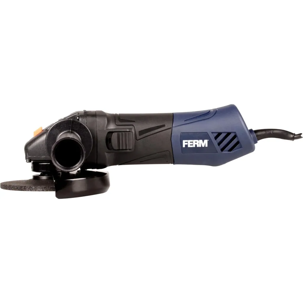 AGM1087 Winkelschleifer 850W - 125mm - Elektronische wiederlaufschutz - Spindelarretierung - Soft griff - Mit Schraubens