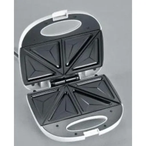Sandwichmaker - 600 Watt - Weiß