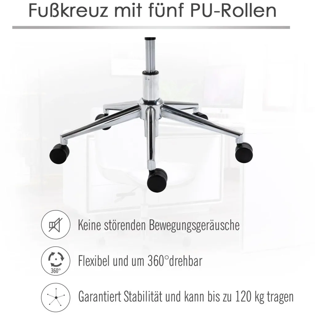 Drehstuhl im Retro-Stil