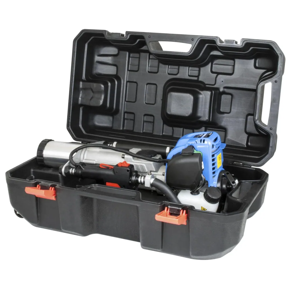 Pfahlramme GPR 801 E im Transportkoffer