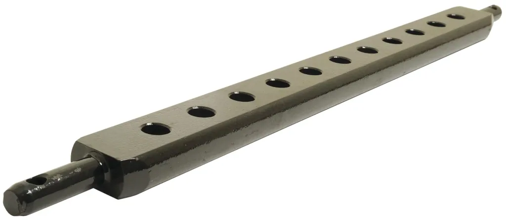 Ackerschiene Kat 1, 5 Löcher, 520mm, Ø 20mm, 28 x 60 mm
