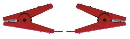 Zaunverbindungskabel mit 2 Krokodilklemmen
