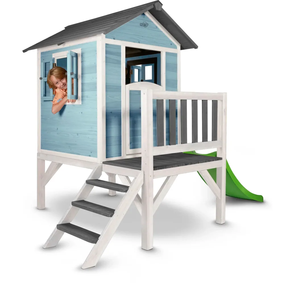 Lodge Spielhaus XL (Karibisches Blau)