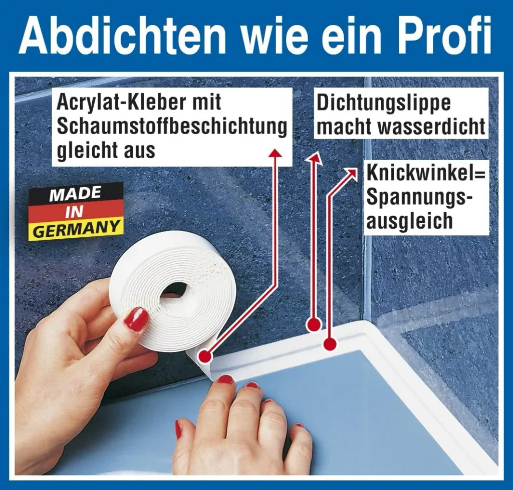 Wannen-Abdichtband 3,5 m x 2,8 cm