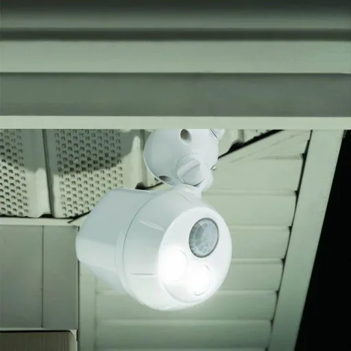 LED Scheinwerfer MB380 mit Bewegungsmelder 2er Pack weiß 400 Lumen IP66