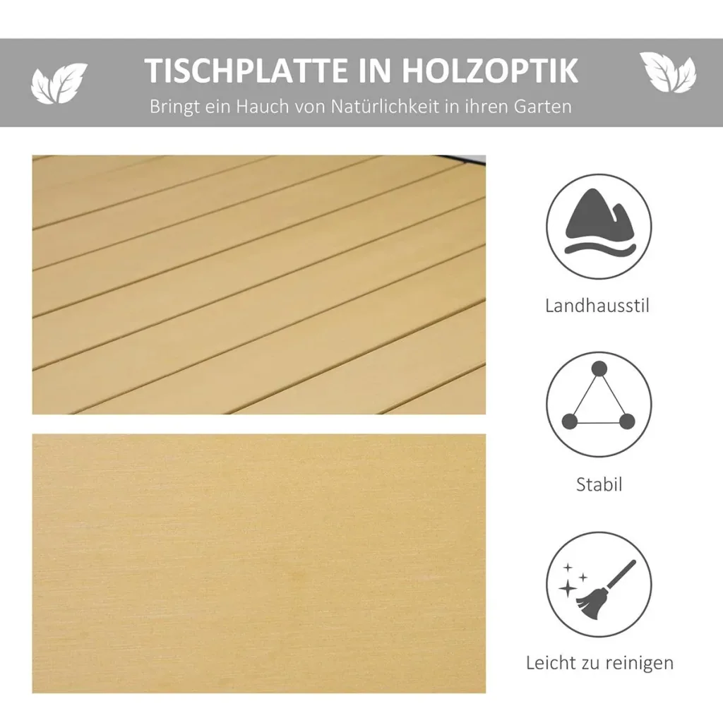 Sonnenschirm Knickbarer Gartenschirm Strandschirm 3-stufig einstellbar Tannenholz+Polyester Grün 200 x 150 x 230 cm