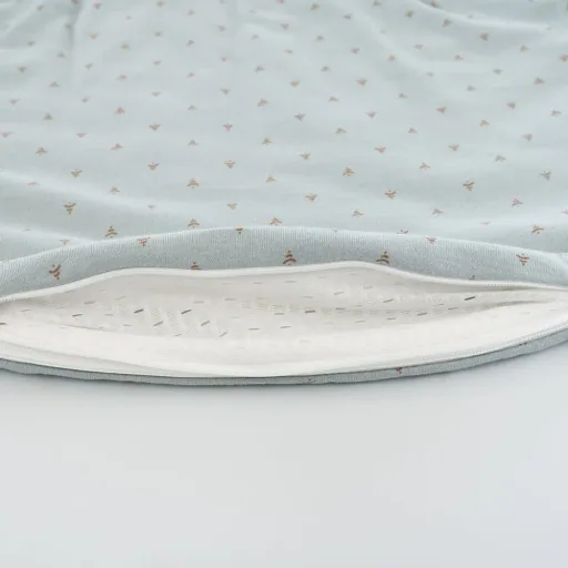 Träumeland Liebmich Baby Schlafsack, Schlummersack, Innenschlafsack - Twister Blau, Grösse: 62/68