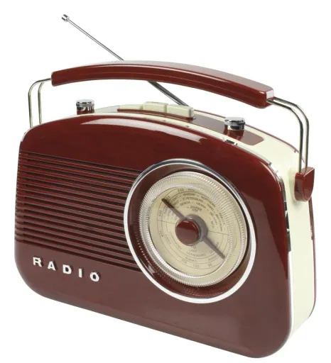 Großes Nostalgie Kofferradio