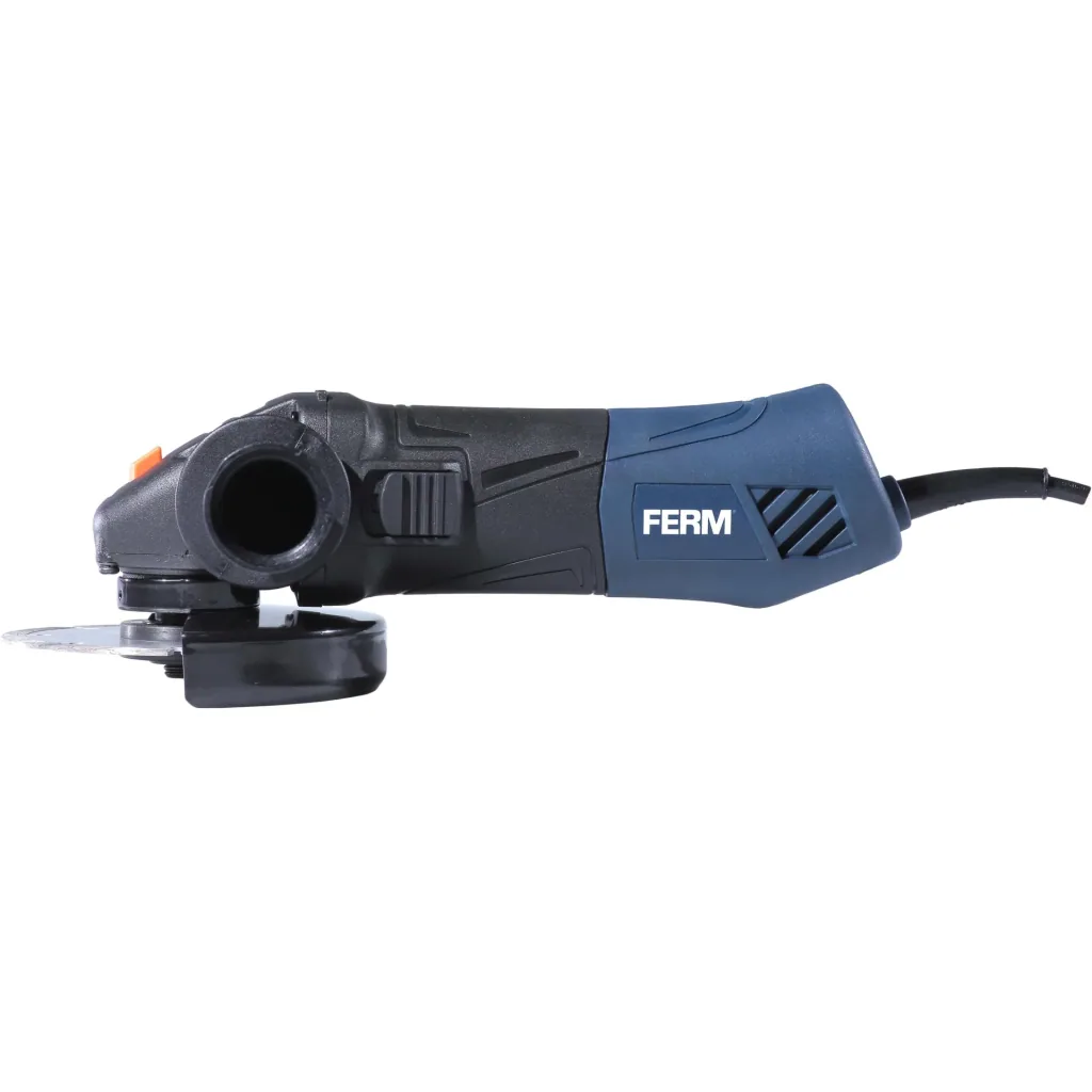 AGM1086 Winkelschleifer 500W - 115mm - Elektronische wiederanlaufschutz - Soft griff - Mit Seitenhandgriff und Schrauben