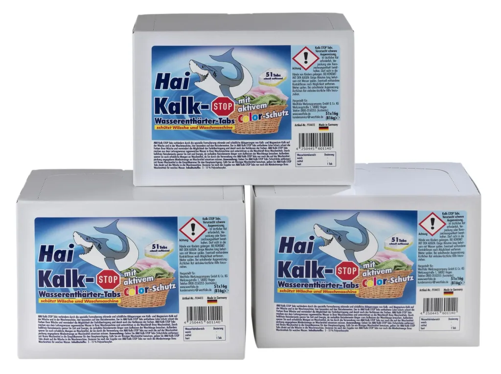 Waschmaschinen-Tabs "Anti-Kalk", 153 Stück