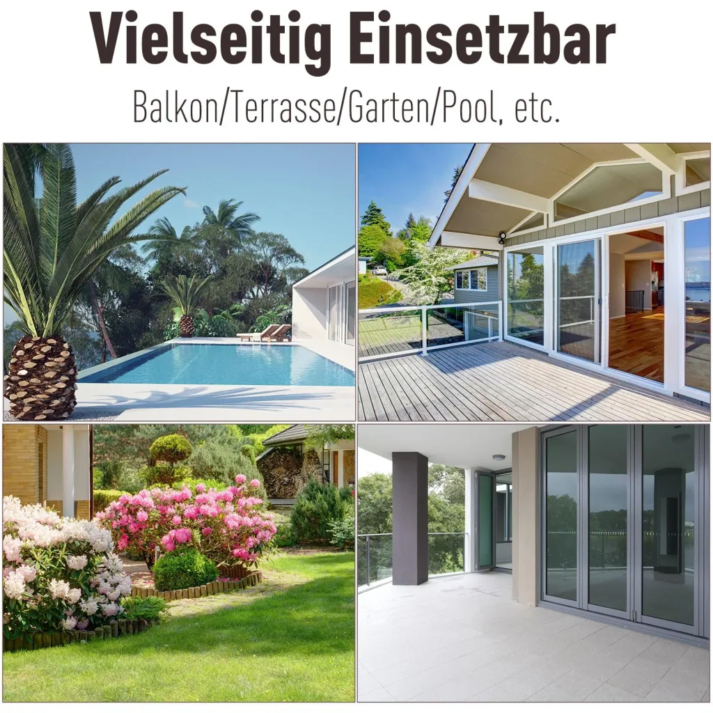 Beistelltisch 3er Set Couchtisch Gartentisch Satztisch Balkontisch Polyrattan Braun