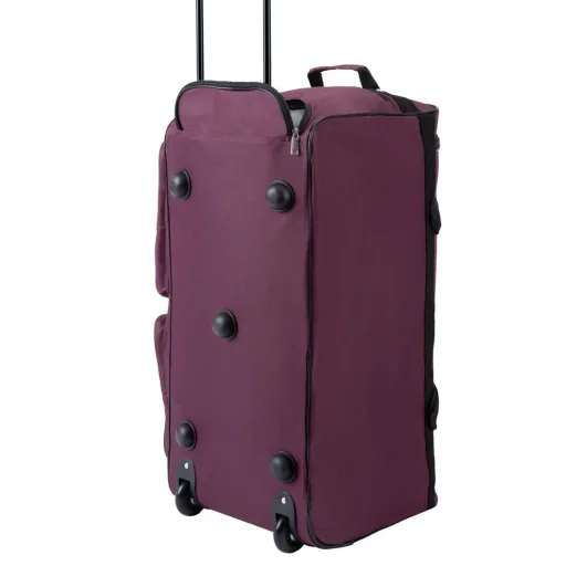 Reisetasche mit Trolley-Funktion - 85L - Lila - Trolley-Tasche