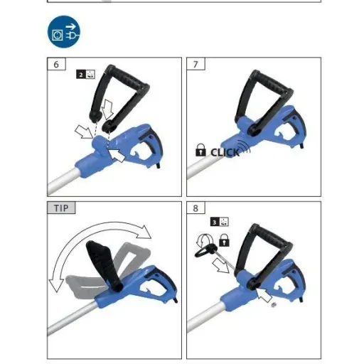 Elektrische Fugenbürste GRF401 -