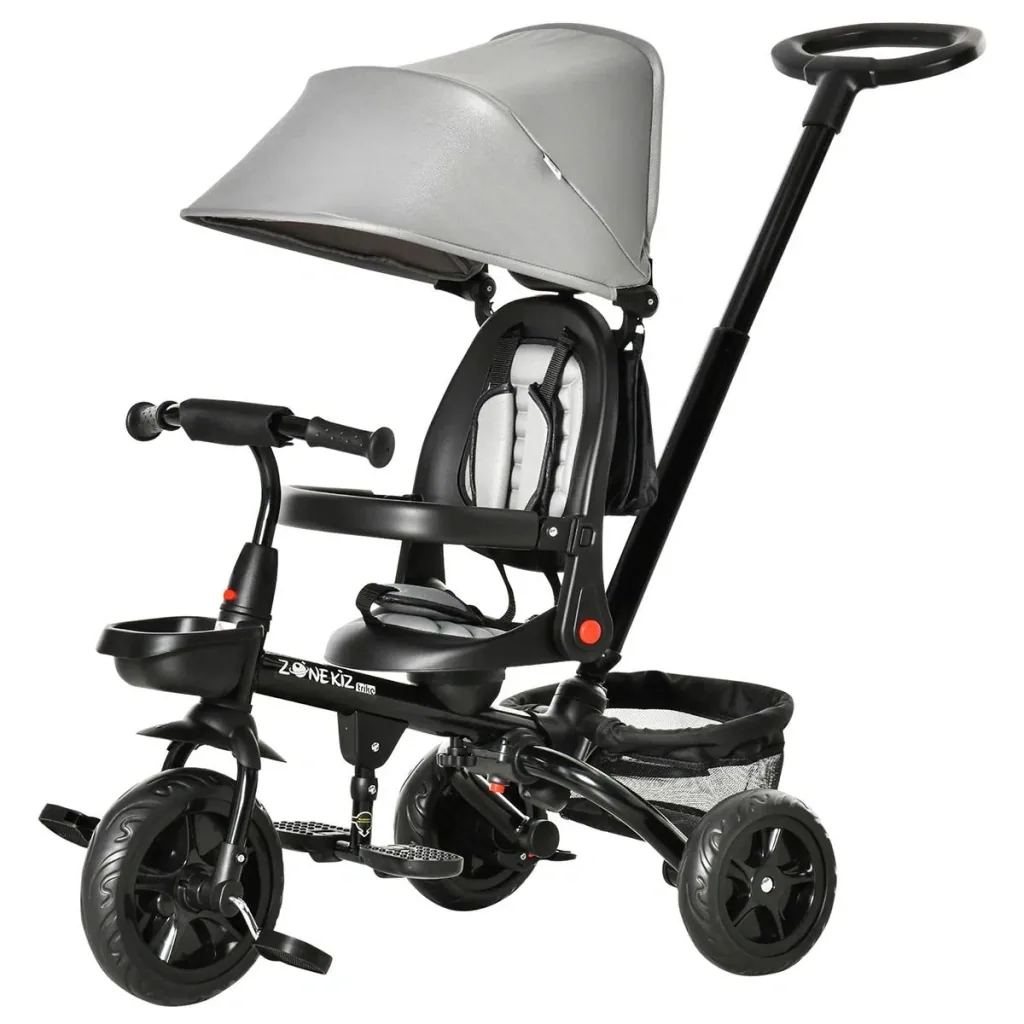4-in-1 Kinderdreirad Kinderwagen