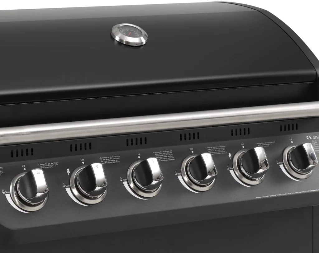 Gasgrill "Columbus" 6 Hauptbrenner + 1 Seitenbrenner