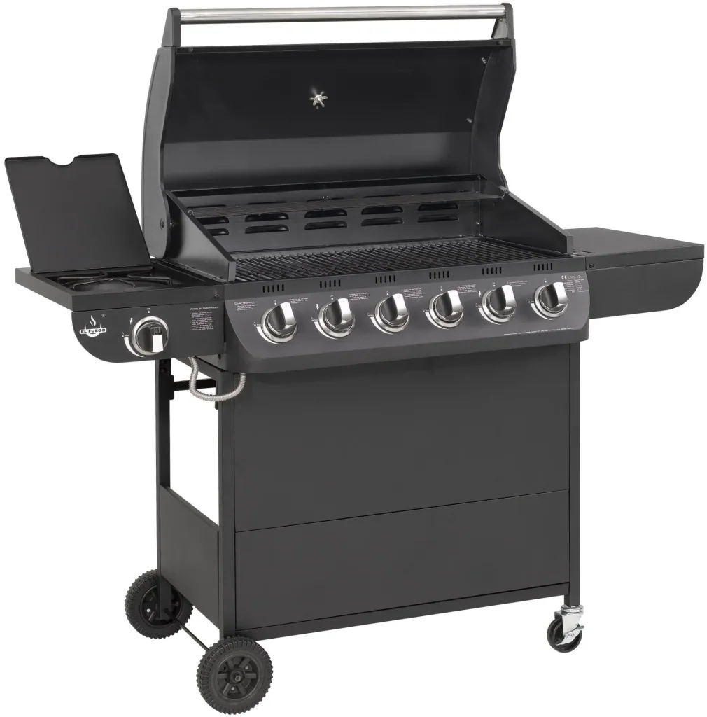 Gasgrill "Columbus" 6 Hauptbrenner + 1 Seitenbrenner