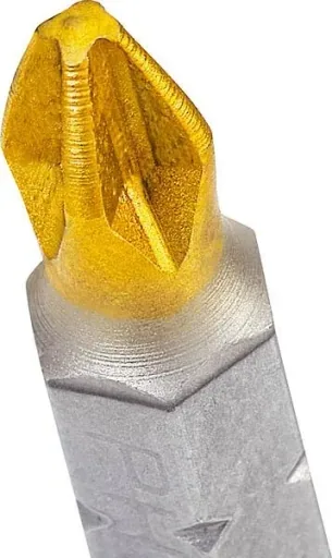 Anti - Rutsch Bit Set 10 tlg. - 90 mm lang, Titan beschichtet