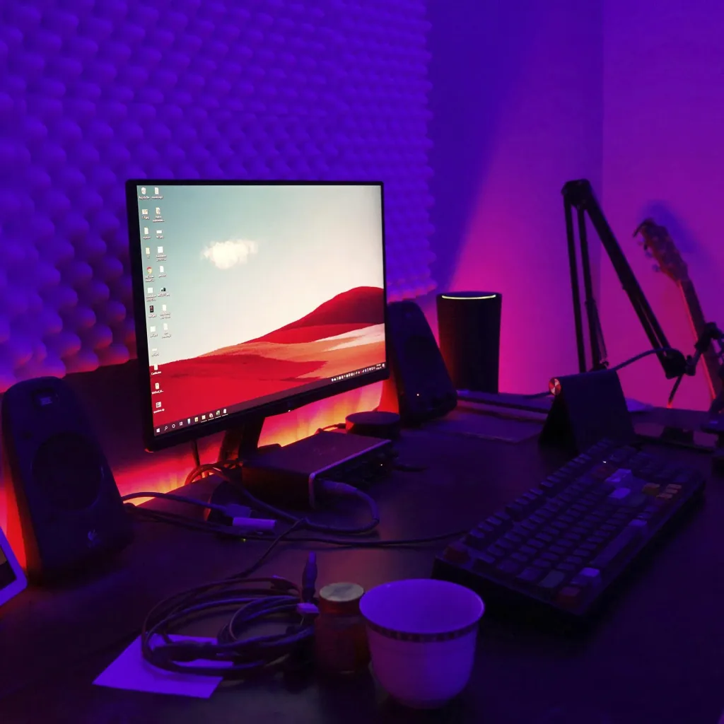 RGB-LED Band, 10m, Netzteil 24V, 1A , dimmbar, selbstklebend