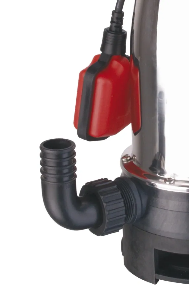 Schmutzwasser Tauchpumpe Edelstahl Maxima 250 PX mit 10 m Ablaufschlauch 32 mm, bis 14.500 l/h Fördermenge