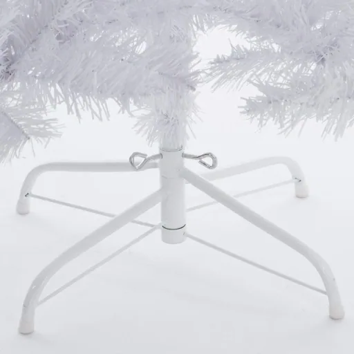 Künstlicher Weihnachtsbaum mit Schnee-Effekt -Weiß 150cm