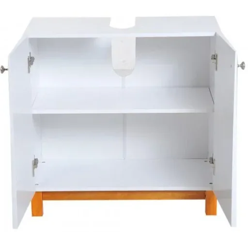 Badschrank Bad Unterschrank Badmöbel Weiß