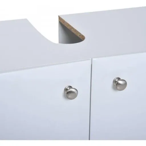 Badschrank Bad Unterschrank Badmöbel Weiß