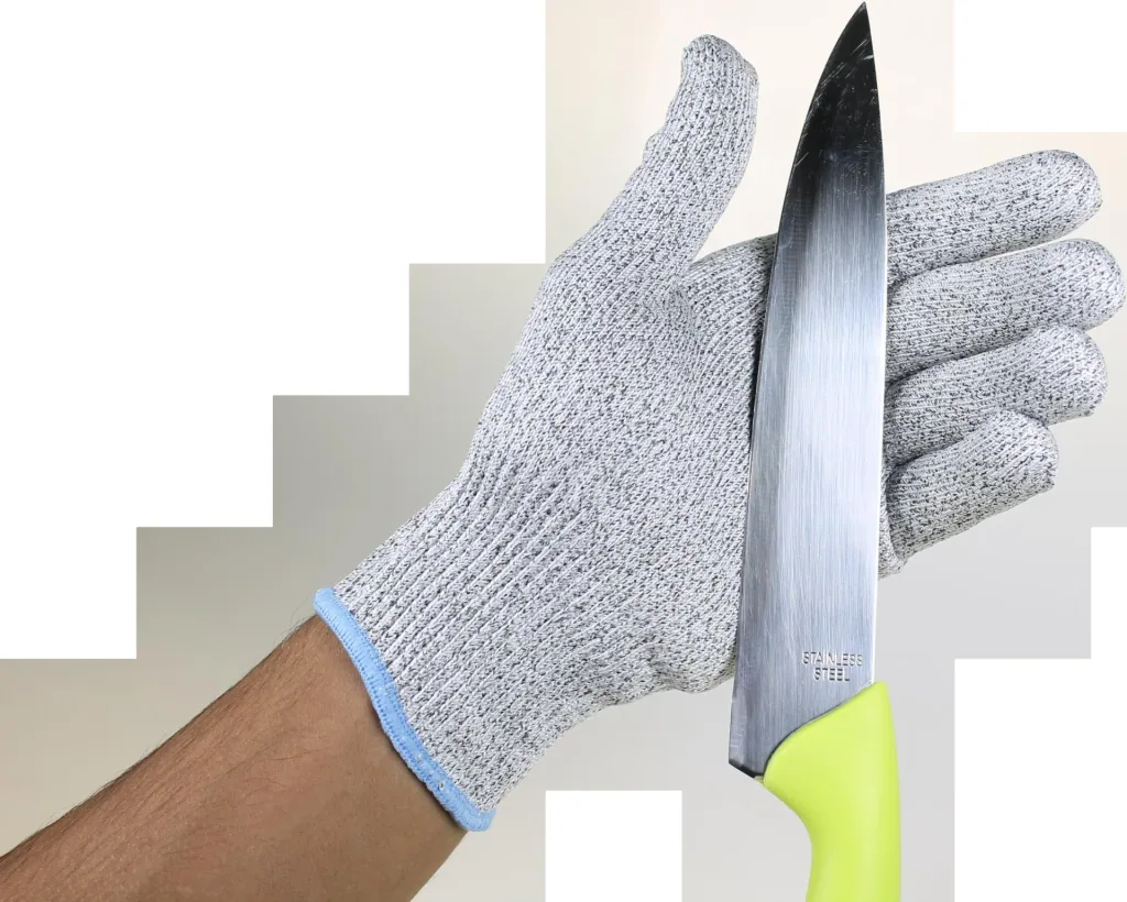 Schneid-Schutz-Handschuh, 2er Set, 1 Paar, Universalgröße