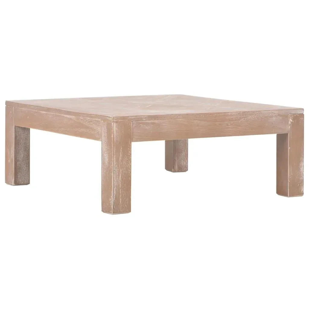 Couchtisch 70x70x28 cm Kiefer massiv
