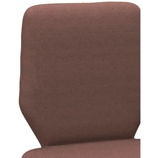 Esszimmerstühle 2-Sitzer Stoff braun
