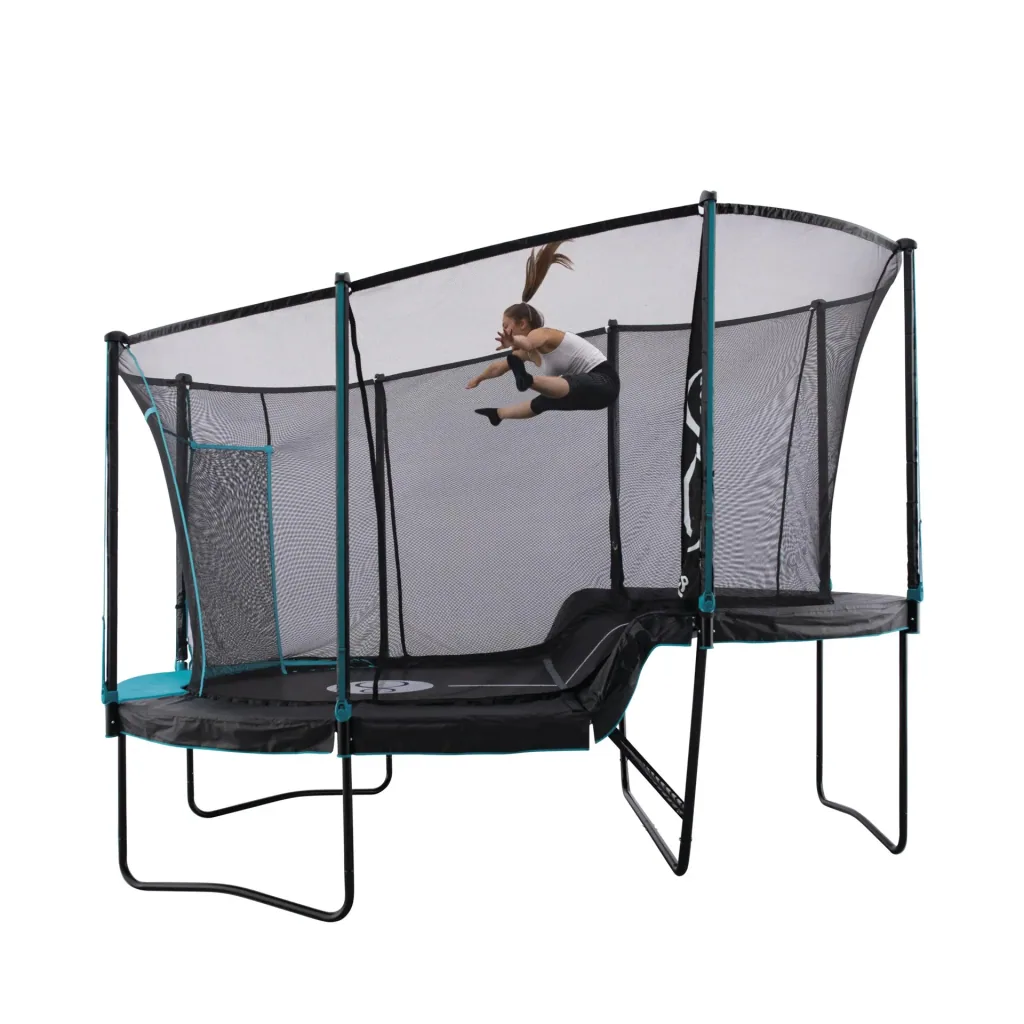 Infinity Trampolin blau/schwarz