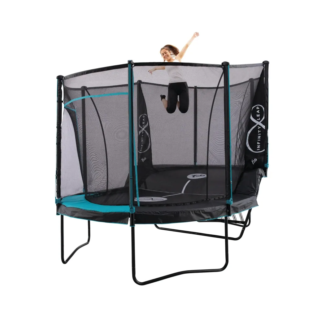 Infinity Trampolin blau/schwarz