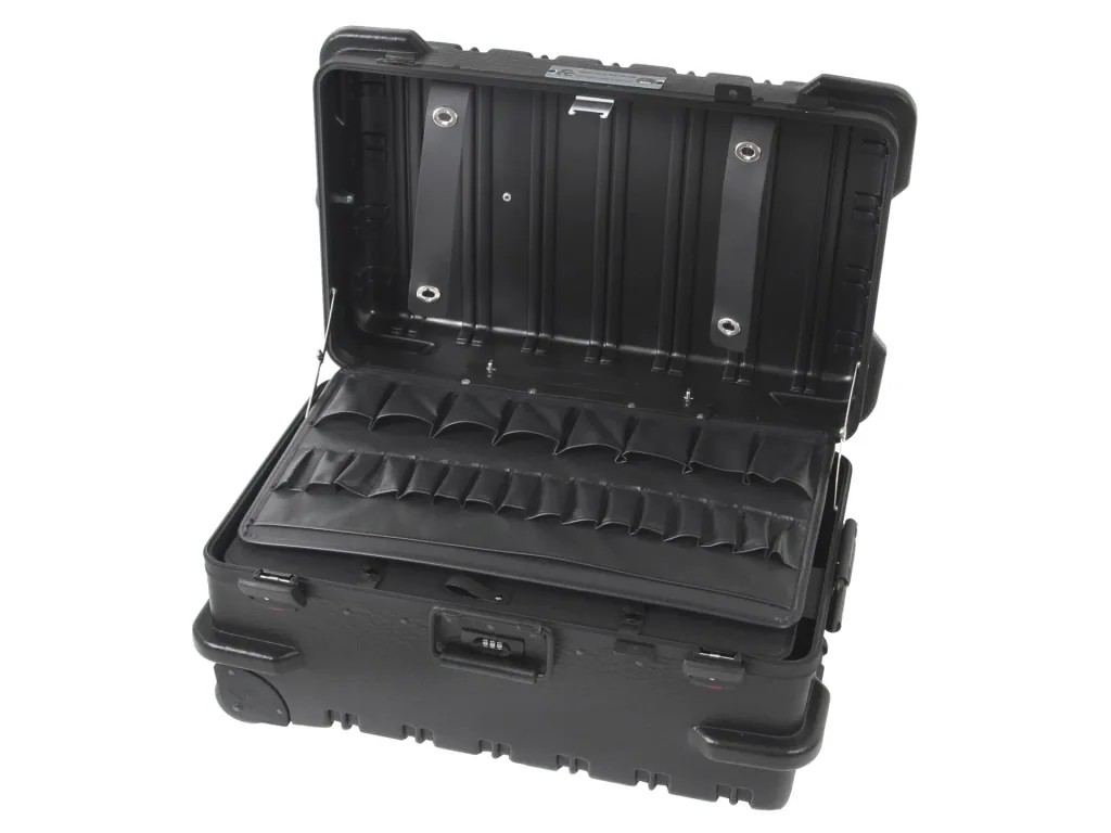 Werkzeugkoffer CHICAGO CASE 5540, 72 Liter, bruchsicher mit integriertem Rollensystem