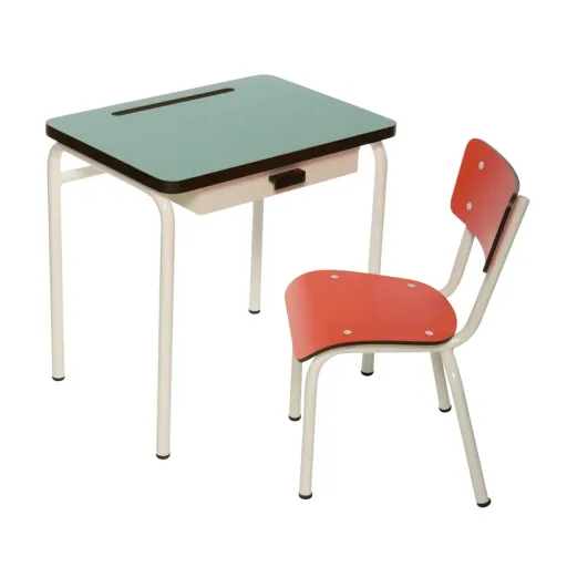 Gambettes Kindertisch/Schreibtisch Regine jade blau