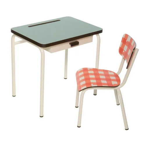Gambettes Kindertisch/Schreibtisch Regine jade blau