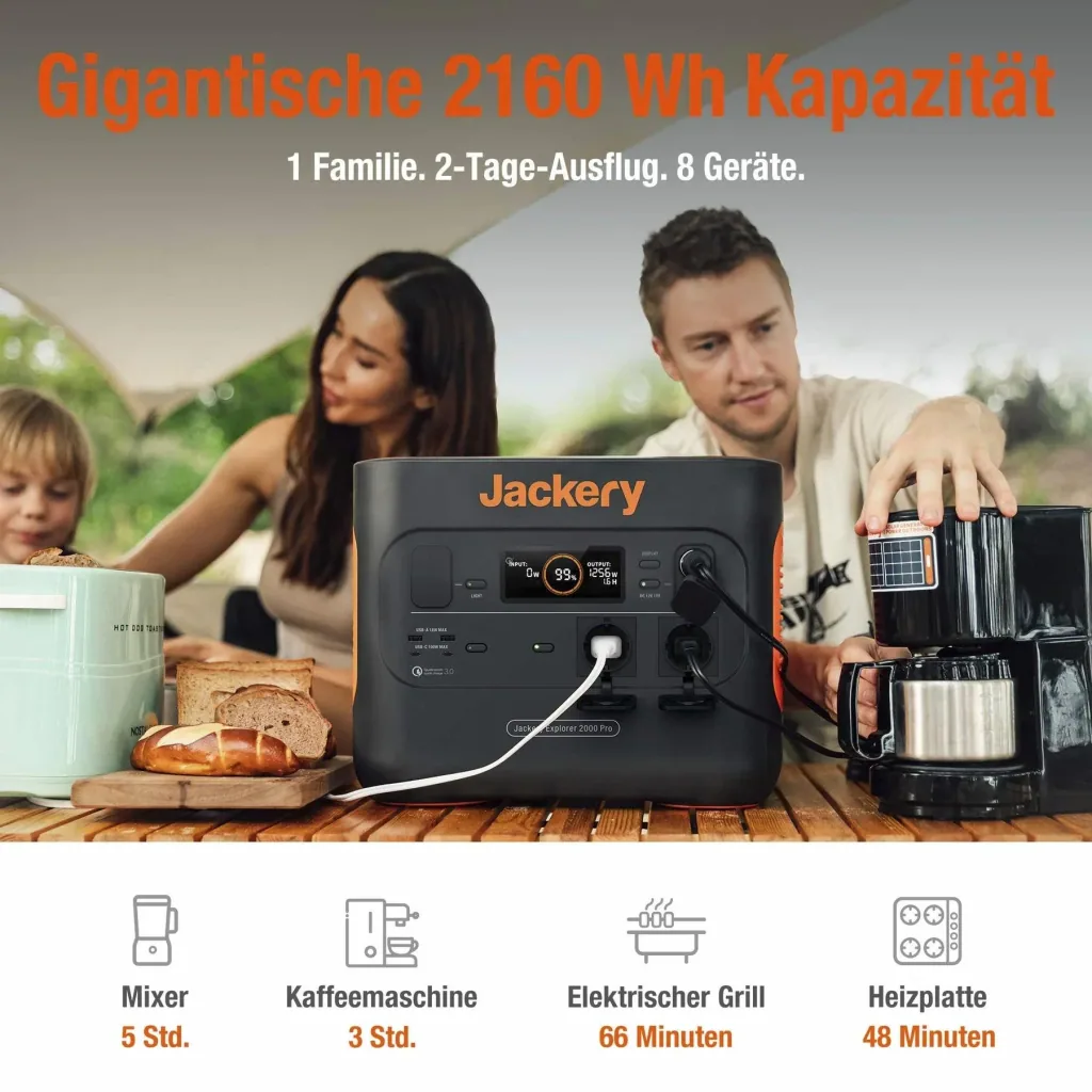 Tragbare Powerstation Explorer 2000 Pro, 2160 Wh