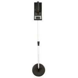 Einsteiger-Metalldetektor mit wasserdichter 16 cm Suchspule, Suchtiefe bis 12 cm, Analoganzeige, einstellbare Empfindlichkeit, Kopfhöreranschluss