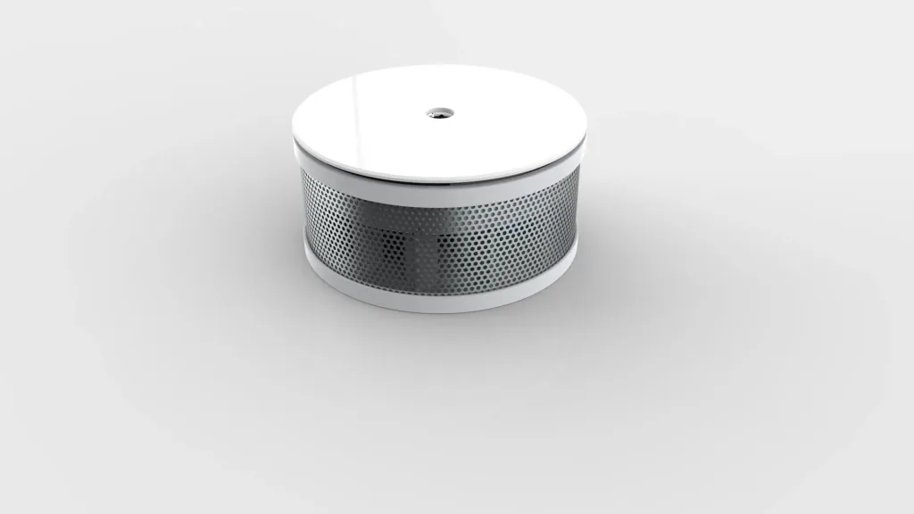 Mini Rauchmelder "CC-7" mit extrem lautem Warnsignal, VdS geprüft