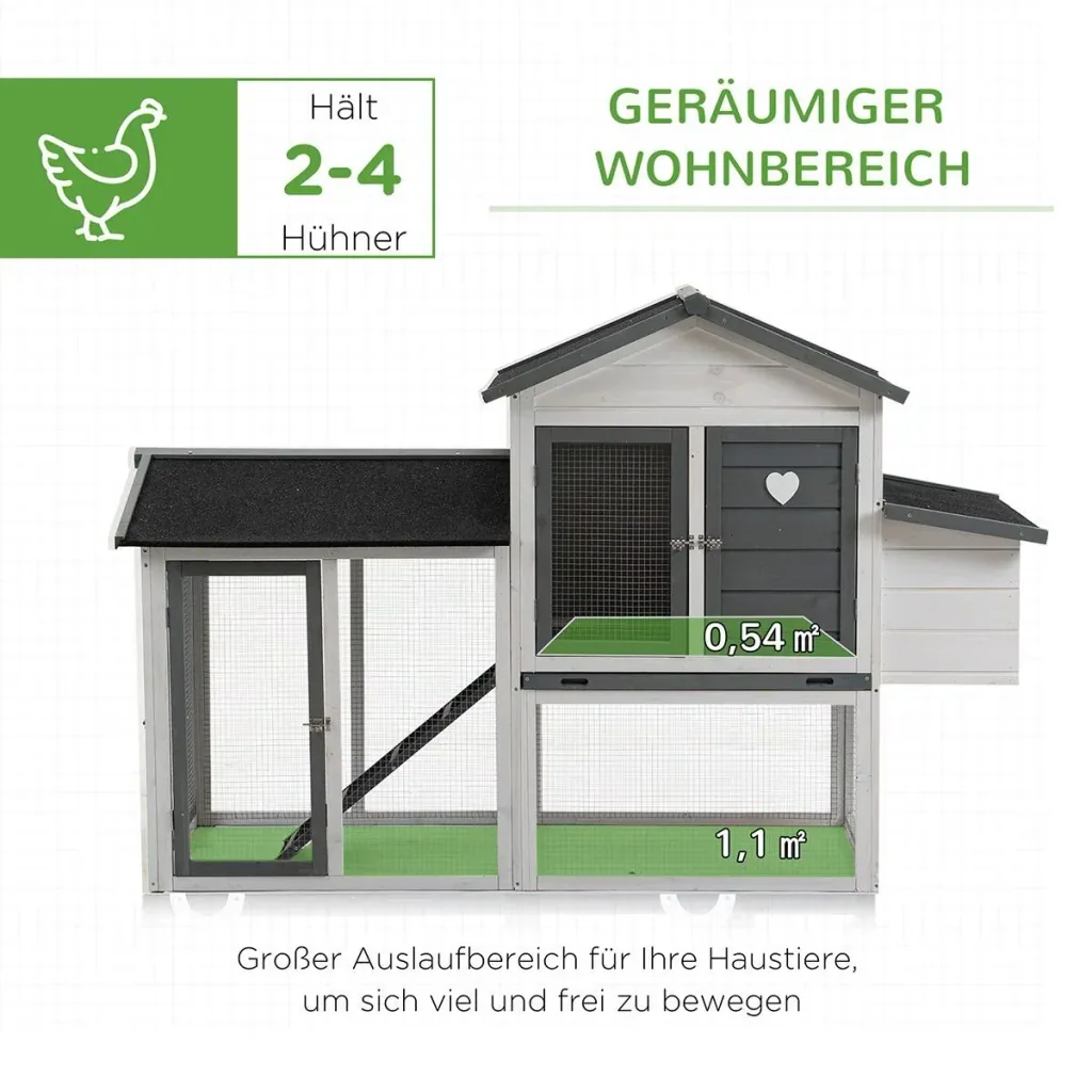 Hühnerstall Hühnerhaus mit Nistkas