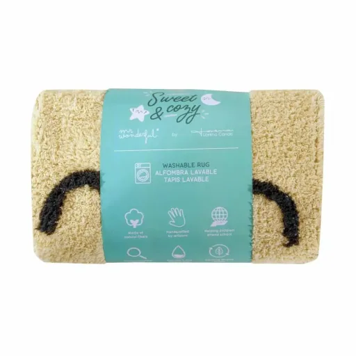 Lorena Canals waschbarer Teppich "Mr. Wonderful" Sonne