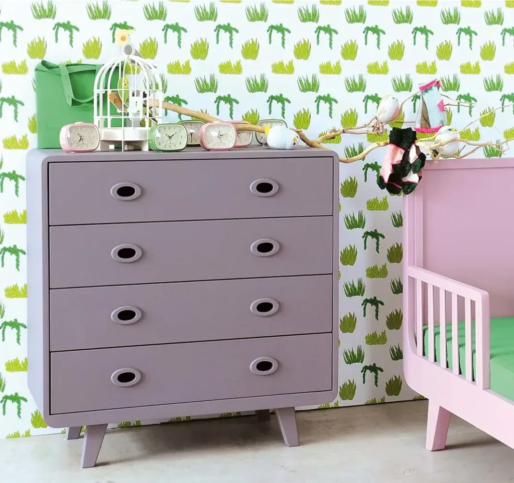 Laurette Kommode Toi & Moi, Farbe: Bubble Gum