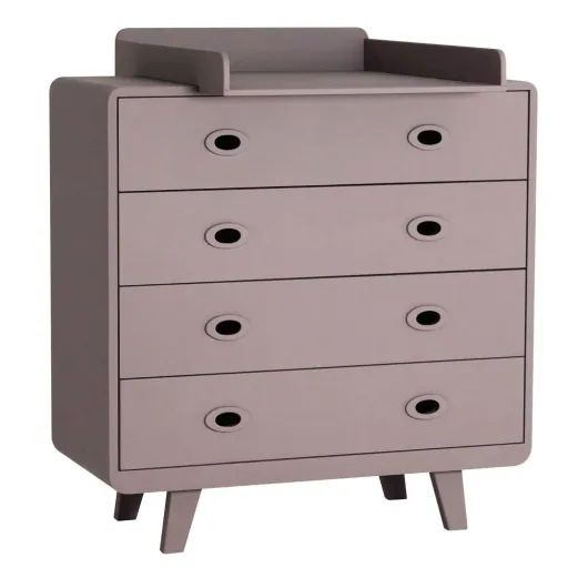Laurette Kommode Toi & Moi, Farbe: Bubble Gum