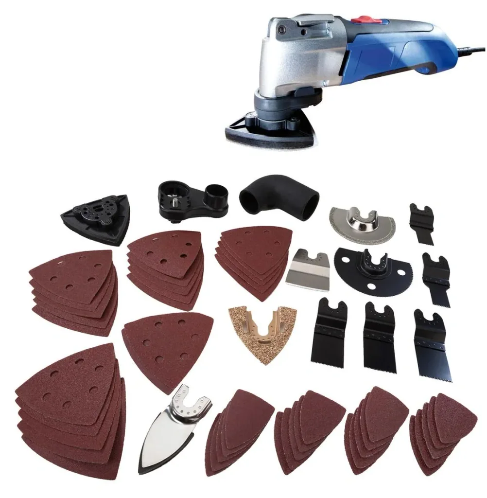 Multifunktionswerkzeug 300 W "Renomaster Pro" 57-teiligem Zubehör Set