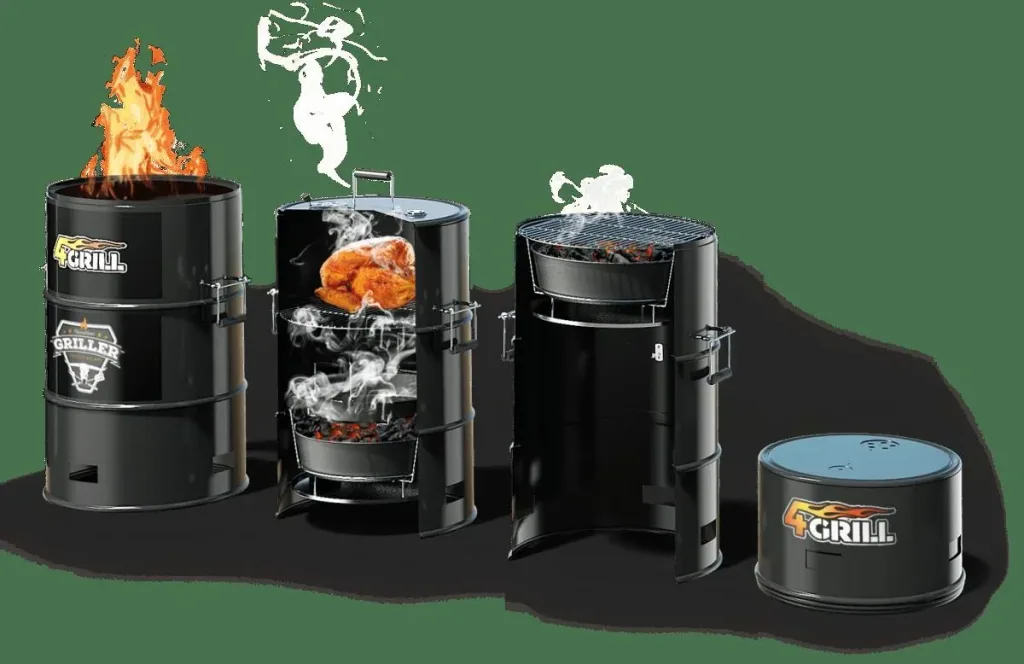 4Grill 4-in-1-BBQ
