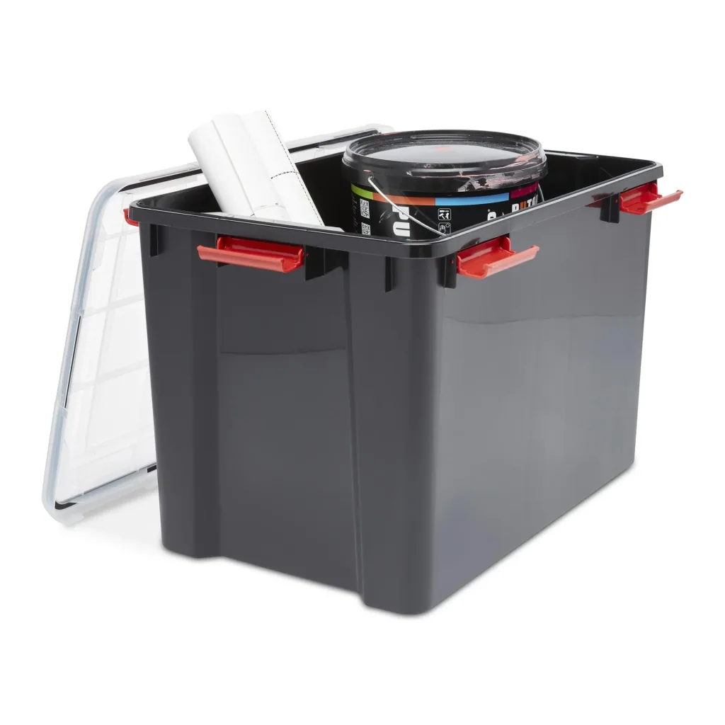 Wasserdichte Box AT-LD BkR/C/D, schwarz, 70 Liter