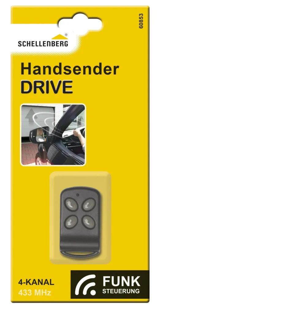 Handsender zu Garagentor DRIVE, 4-Kanal
