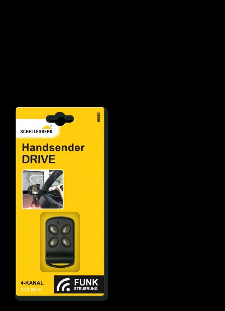 Handsender zu Garagentor DRIVE, 4-Kanal