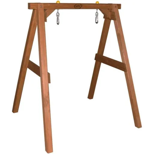 Babyschaukel Braun mit Sitz